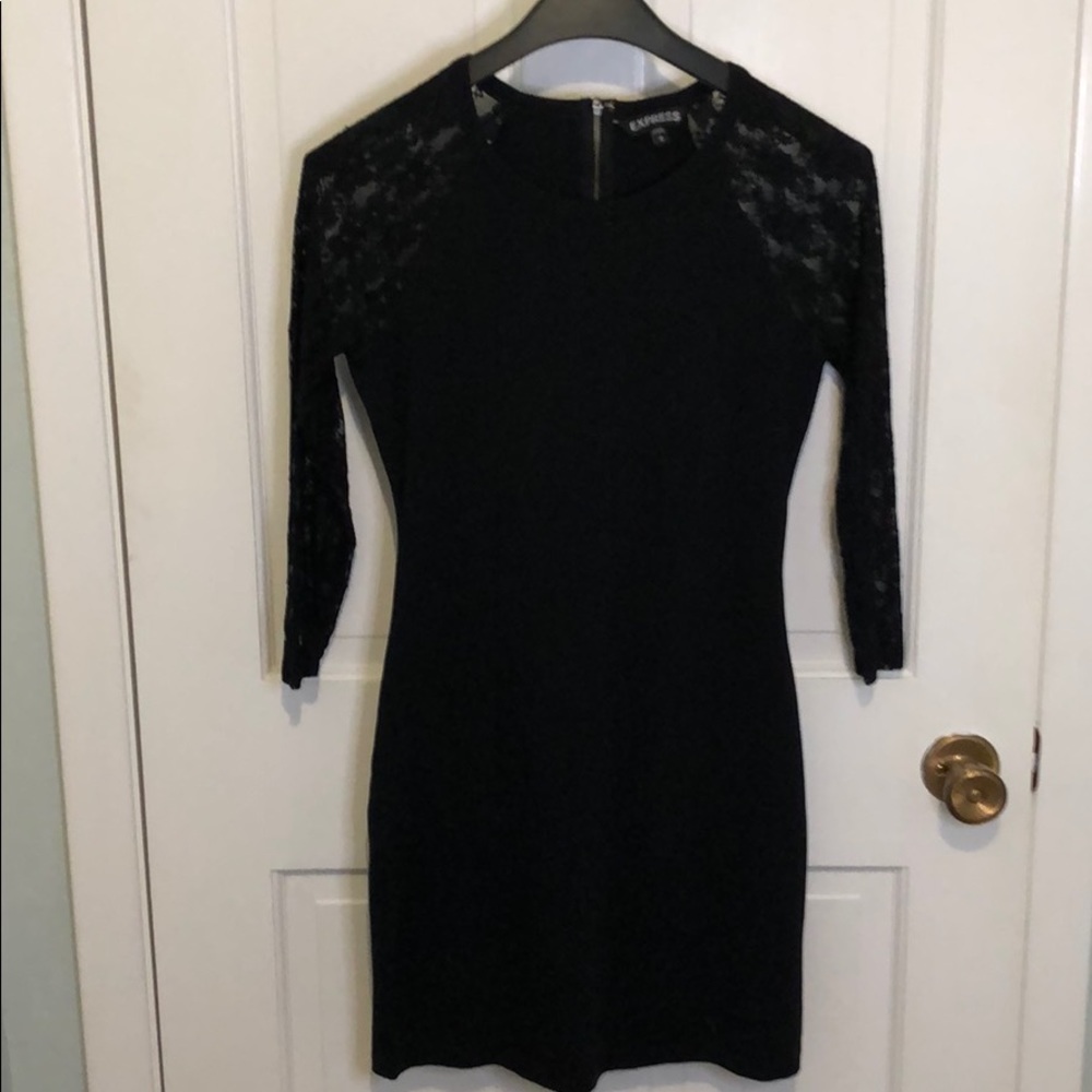 Express lace dress